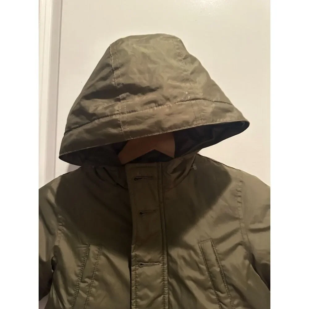 Baby Gap Green Unisex ToddlerPuffer Jacket with Hood Size 3